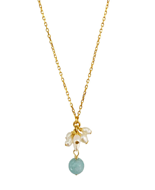Lunaris necklace in  — necklace in 18k gold-plated 925 sterling silver