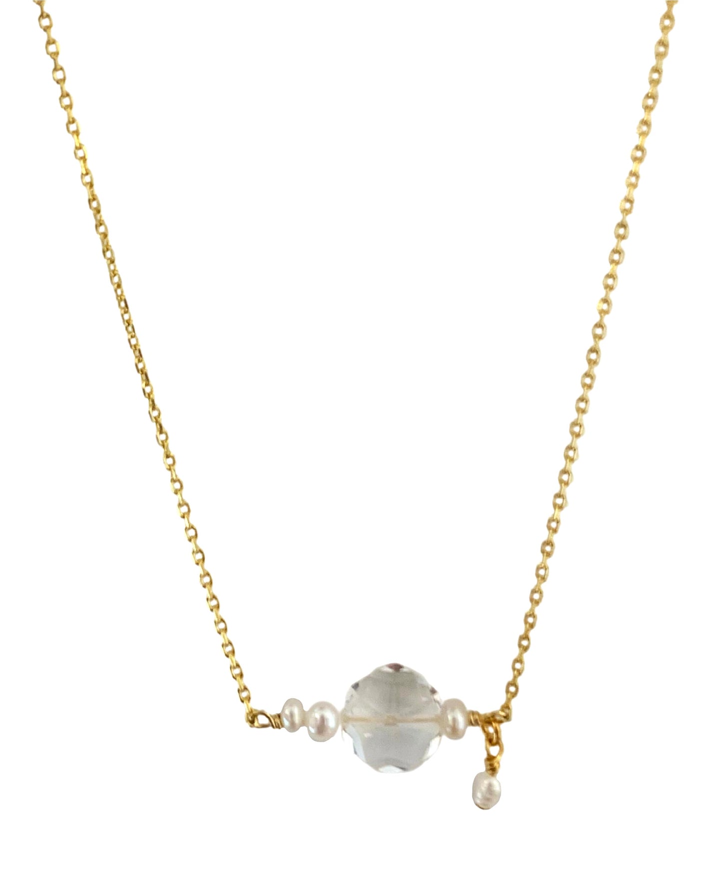 Thalora necklace in — necklace in 18k gold-plated 925 sterling silver