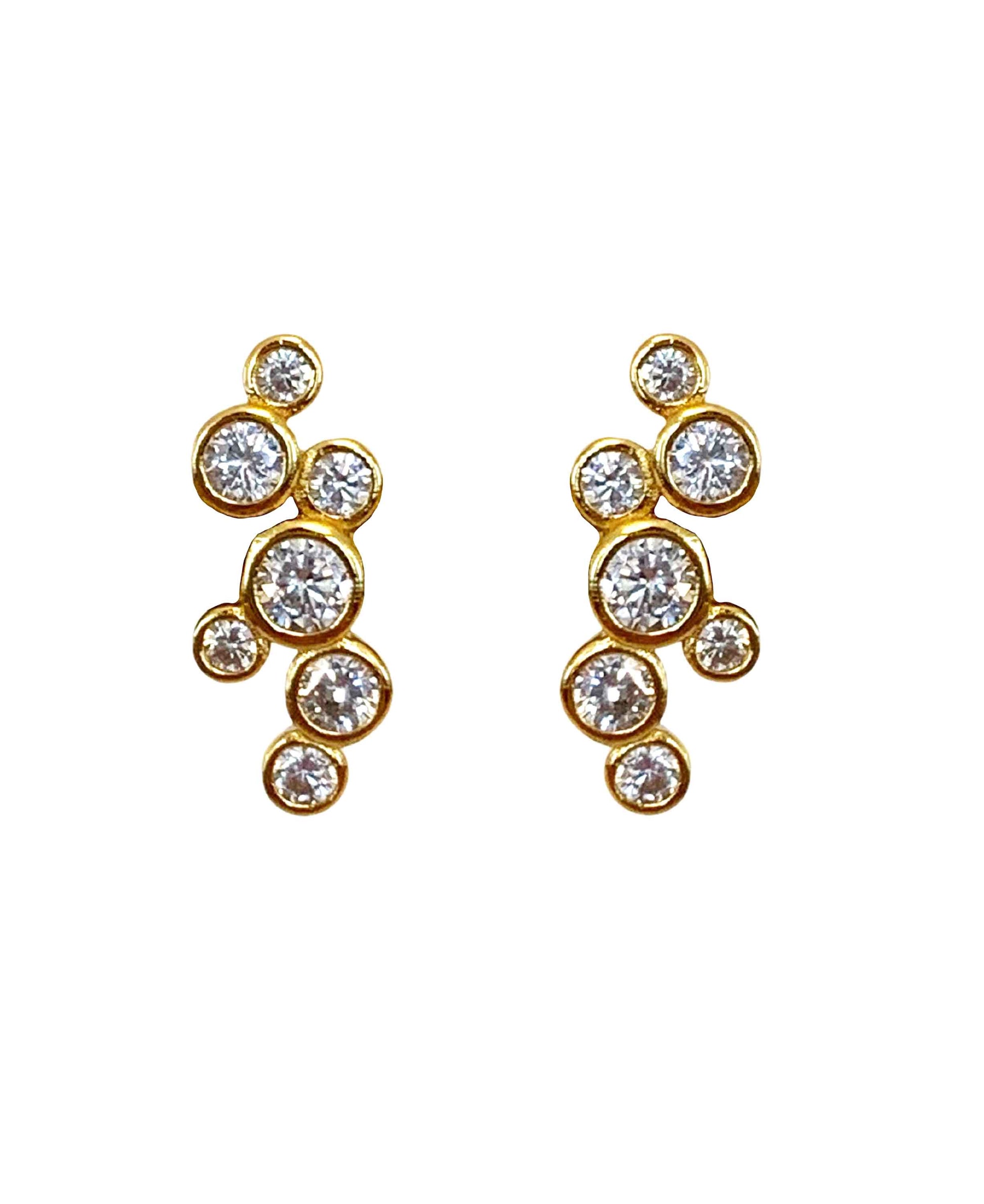 Emberlyn earrings in  — earrings in 18k gold-plated 925 sterling silver