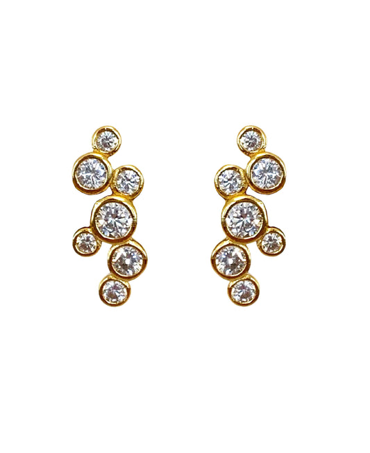 Emberlyn earrings in  — earrings in 18k gold-plated 925 sterling silver