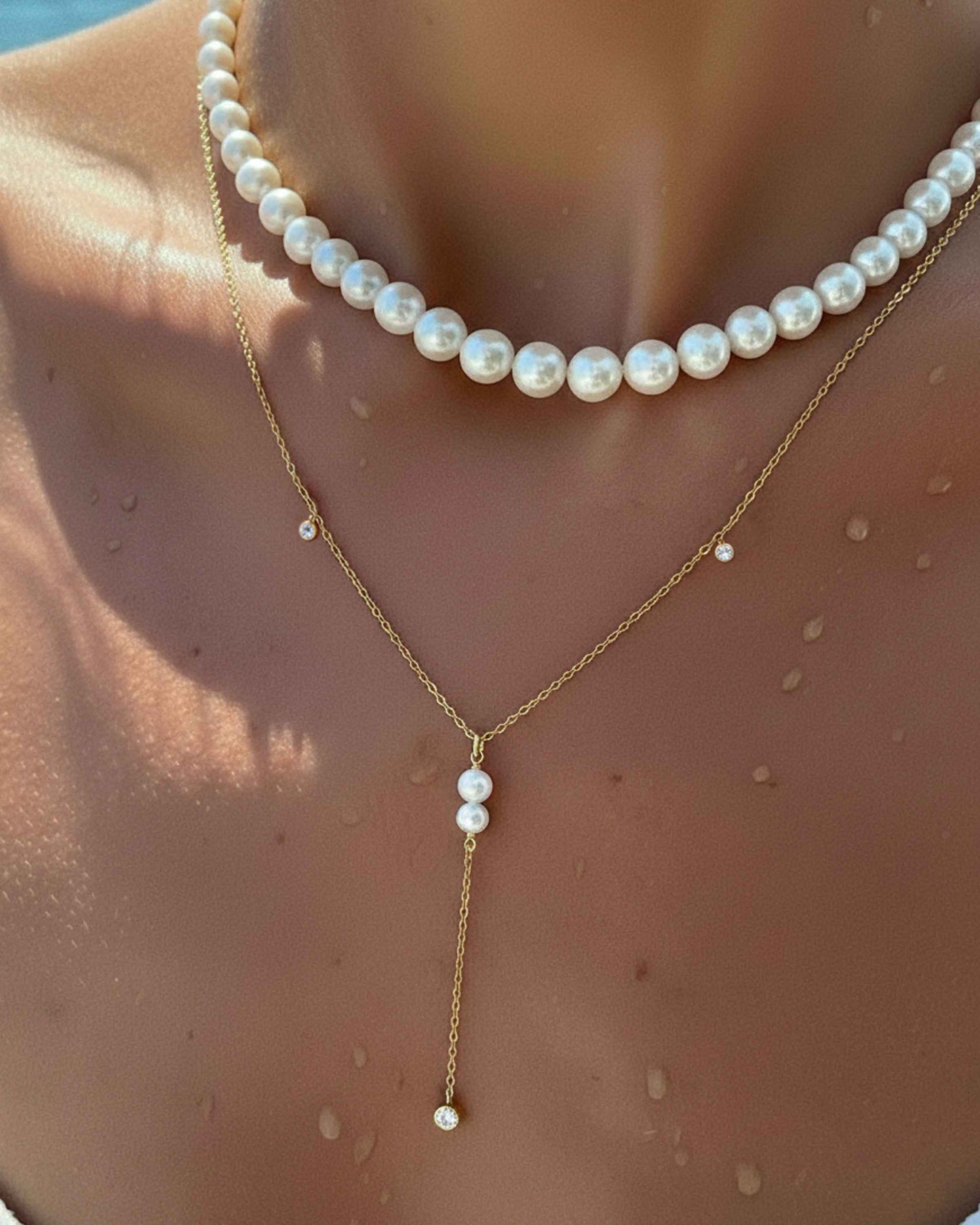 Eternal Pearl Strand Necklace