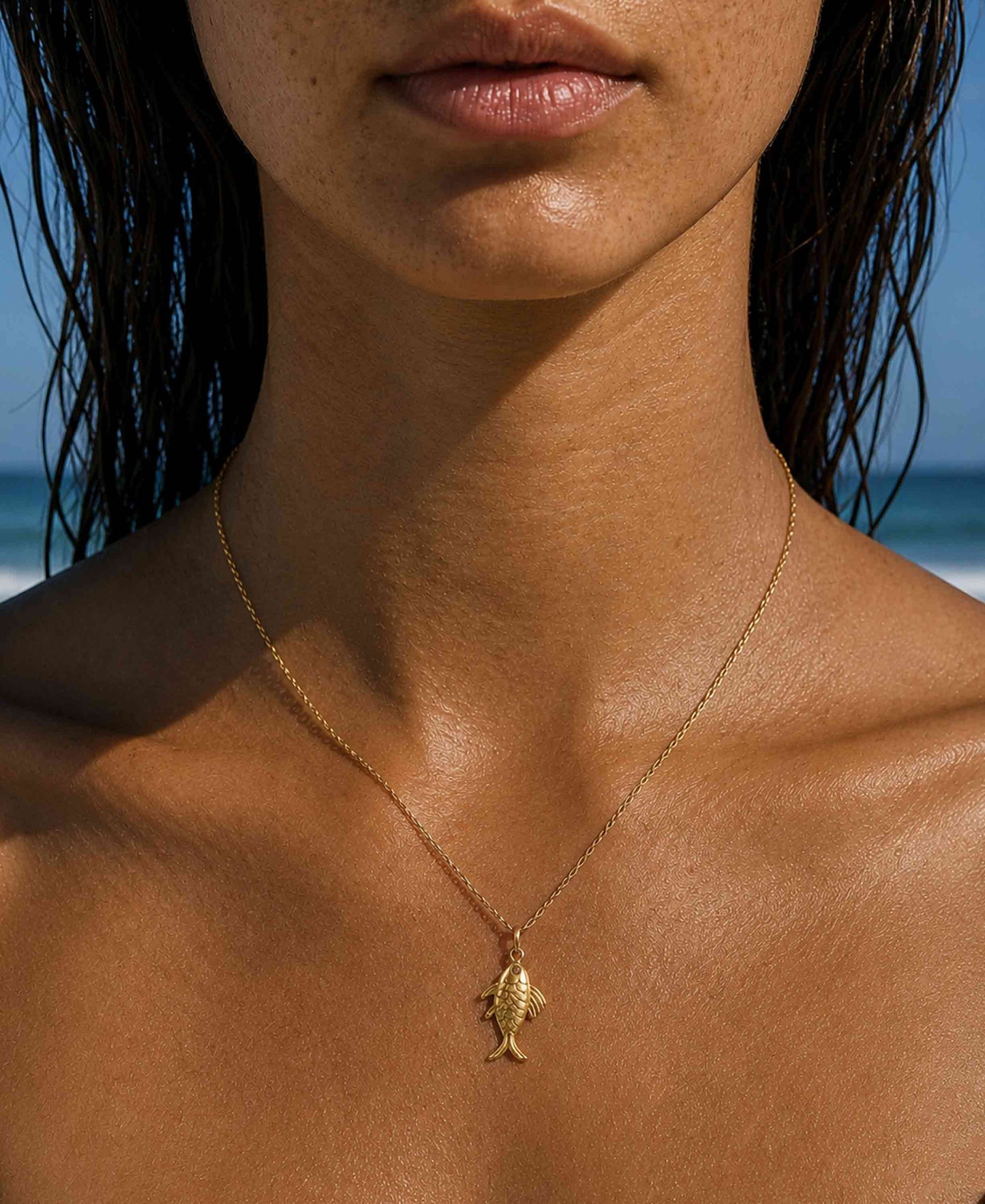 Deep sea chain necklace