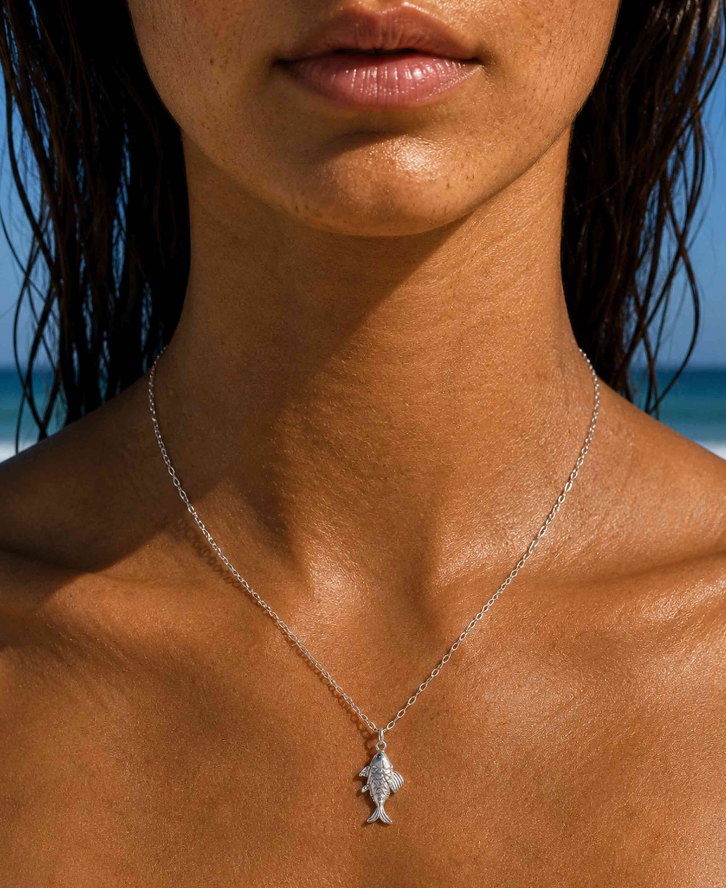 Deep sea chain necklace