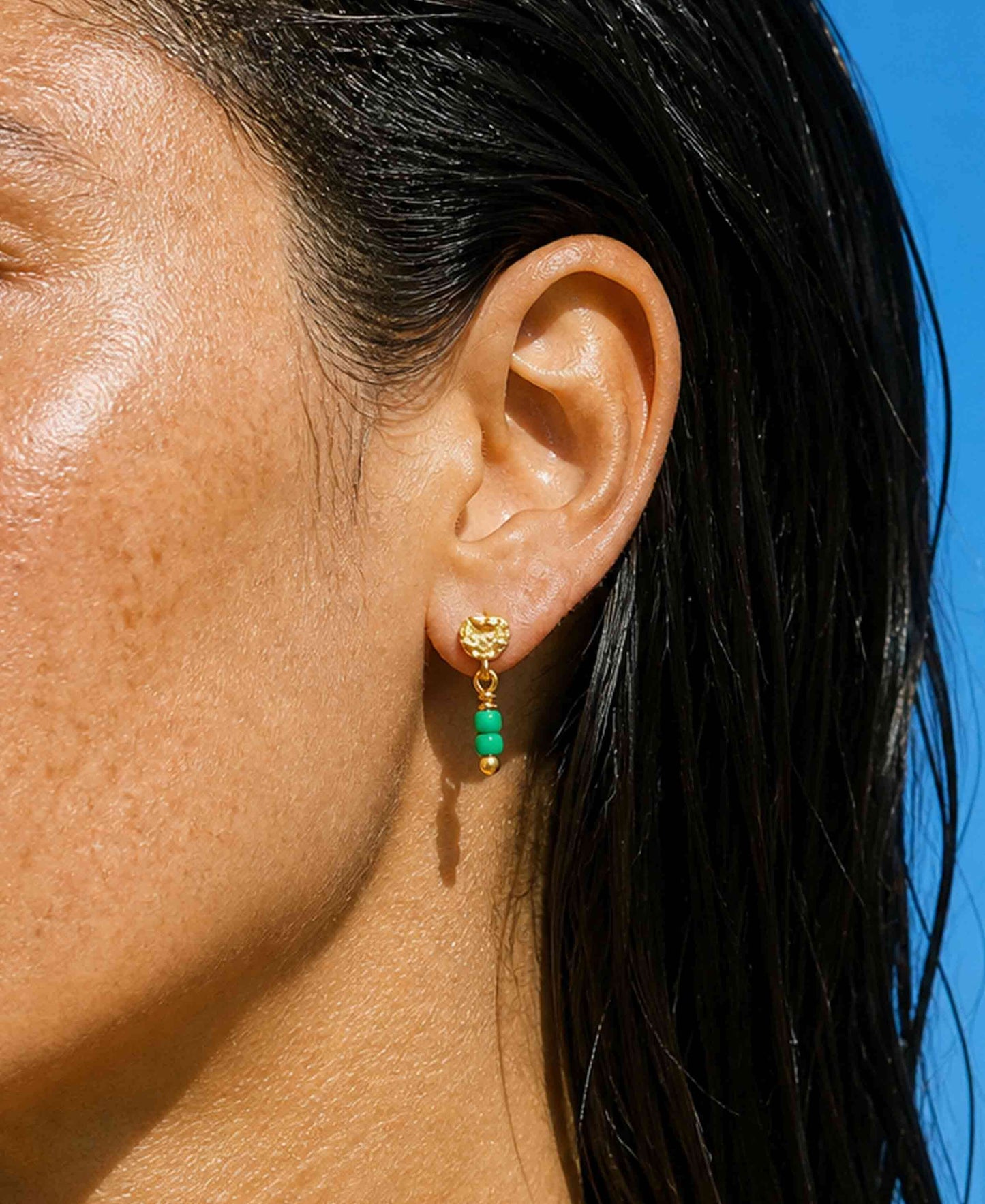Honey drop earrings