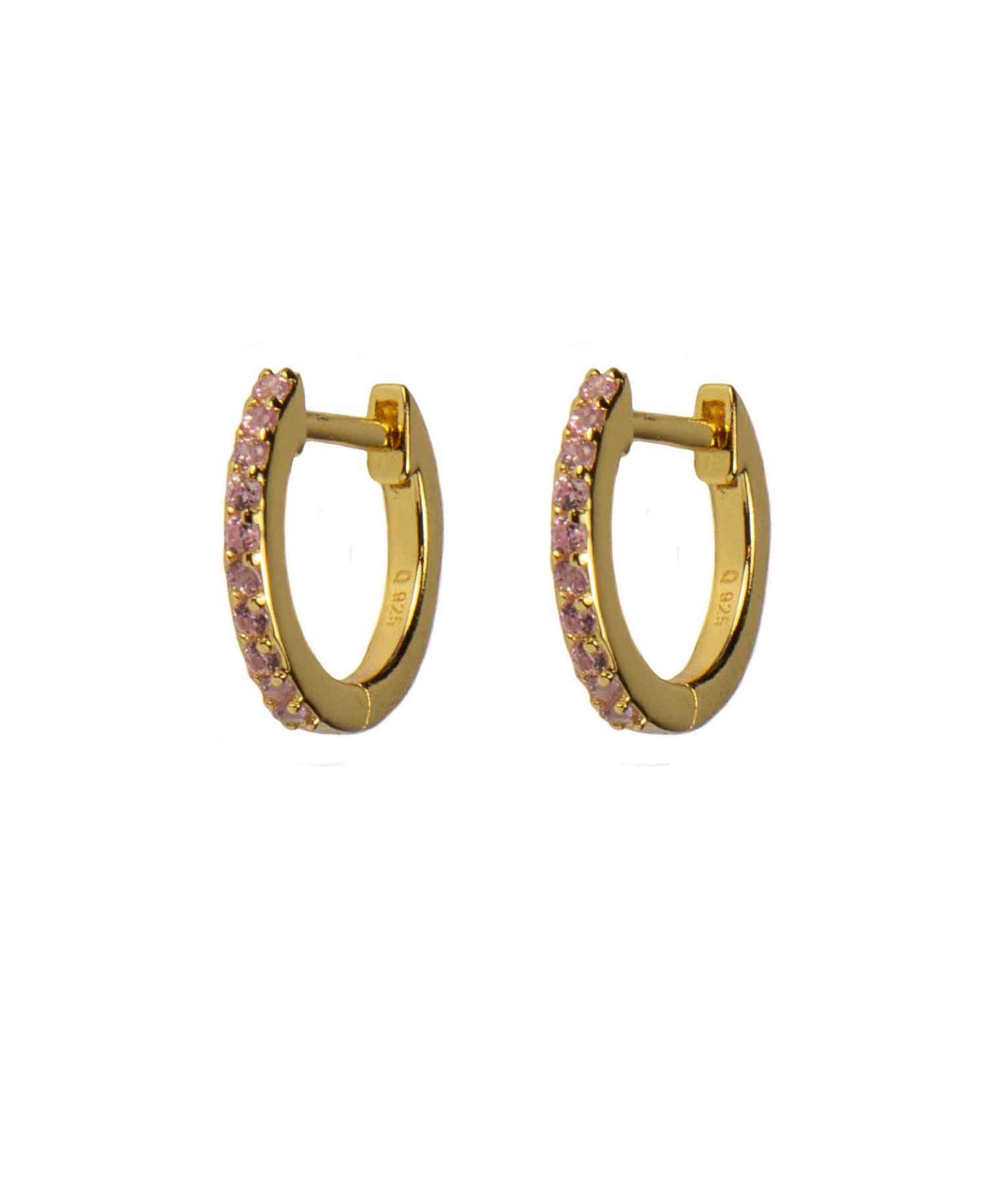 Esta earrings — gold, silver earrings in 18k gold-plated 925 sterling silver