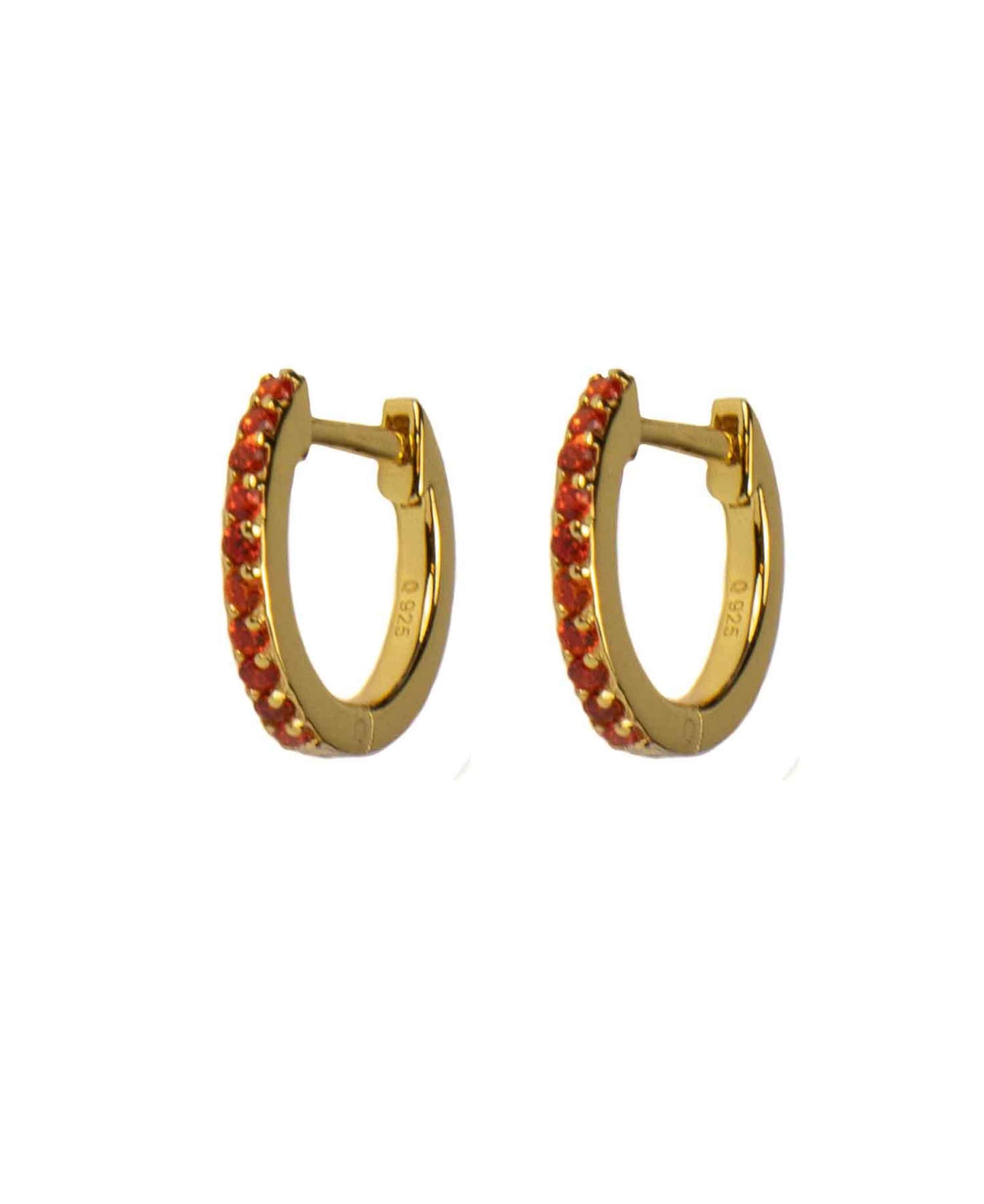Esta earrings in — earrings in gold-plated 925 sterling silver