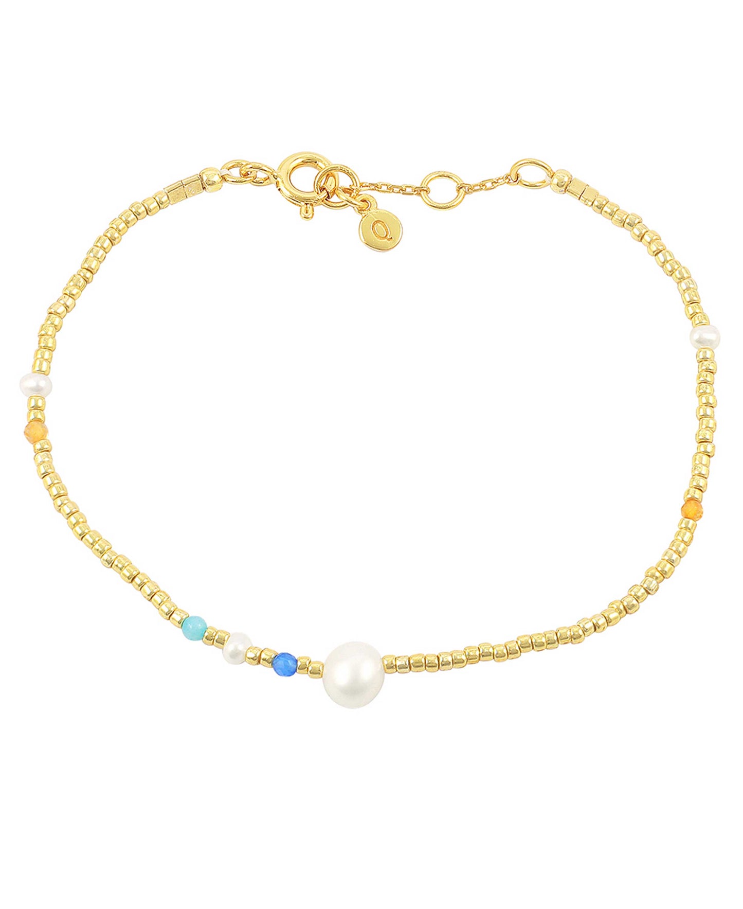 Isabella bracelet — gold, silver bracelet in 18k gold-plated 925 sterling silver