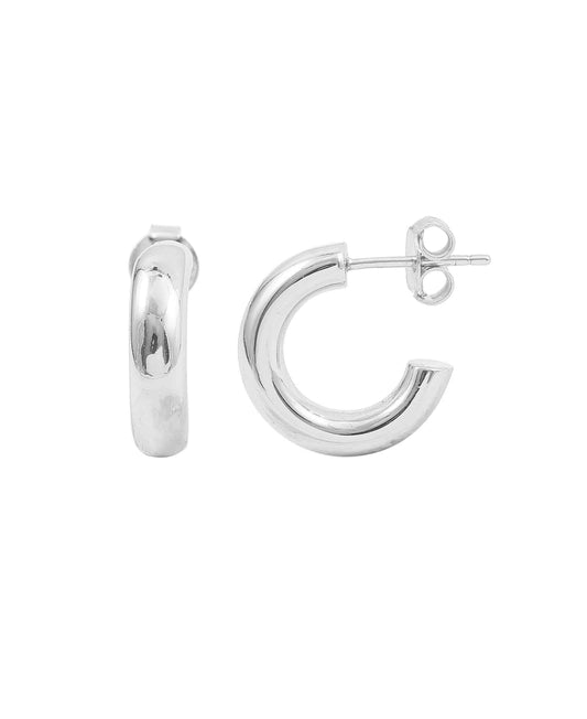 Liva hoops in  — earrings in 925 sterling silver