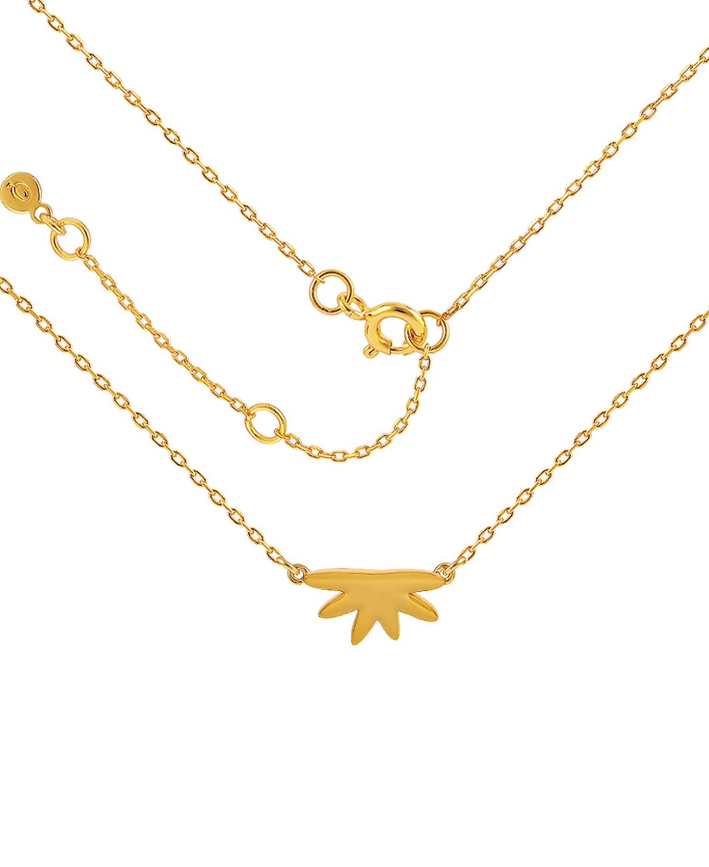 Omani necklace in — necklace in 18k gold-plated 925 sterling silver