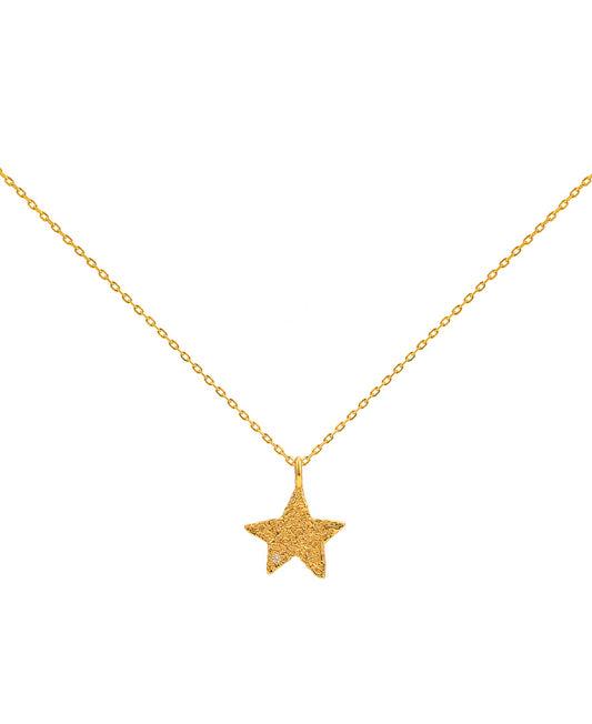 Astra necklace — gold, silver necklace in 18k gold-plated 925 sterling silver