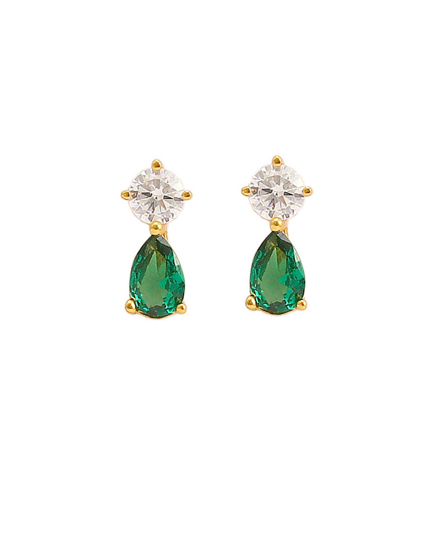 Gianna earrings — gold, silver earrings in 18k gold-plated 925 sterling silver