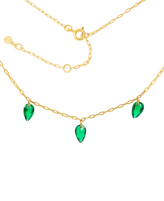 Remi necklace — gold, silver necklace in 18k gold-plated 925 sterling silver