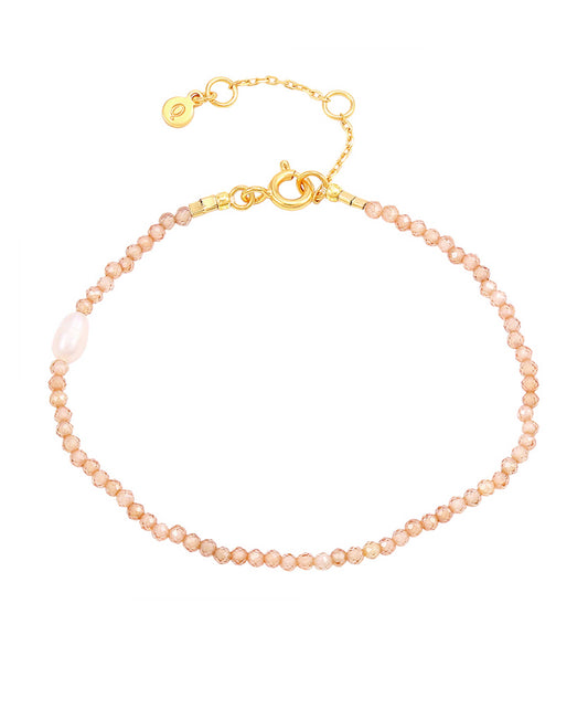 Zuri bracelet — gold, silver bracelet in 18k gold-plated 925 sterling silver