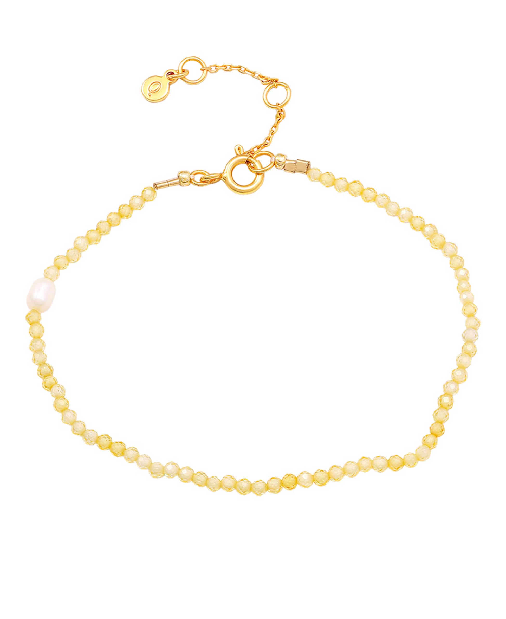 Layla bracelet — gold, silver, pearl bracelet in gold-plated 925 sterling silver, freshwater pearls