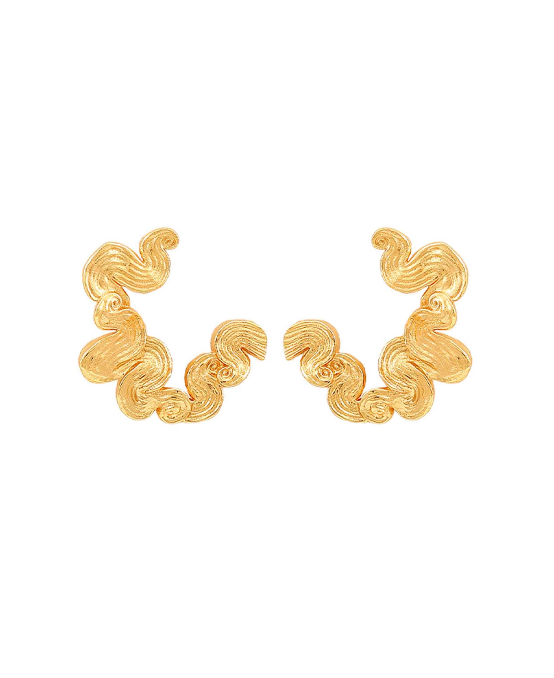 Audrey grande earrings in  — earrings in gold-plated 925 sterling silver
