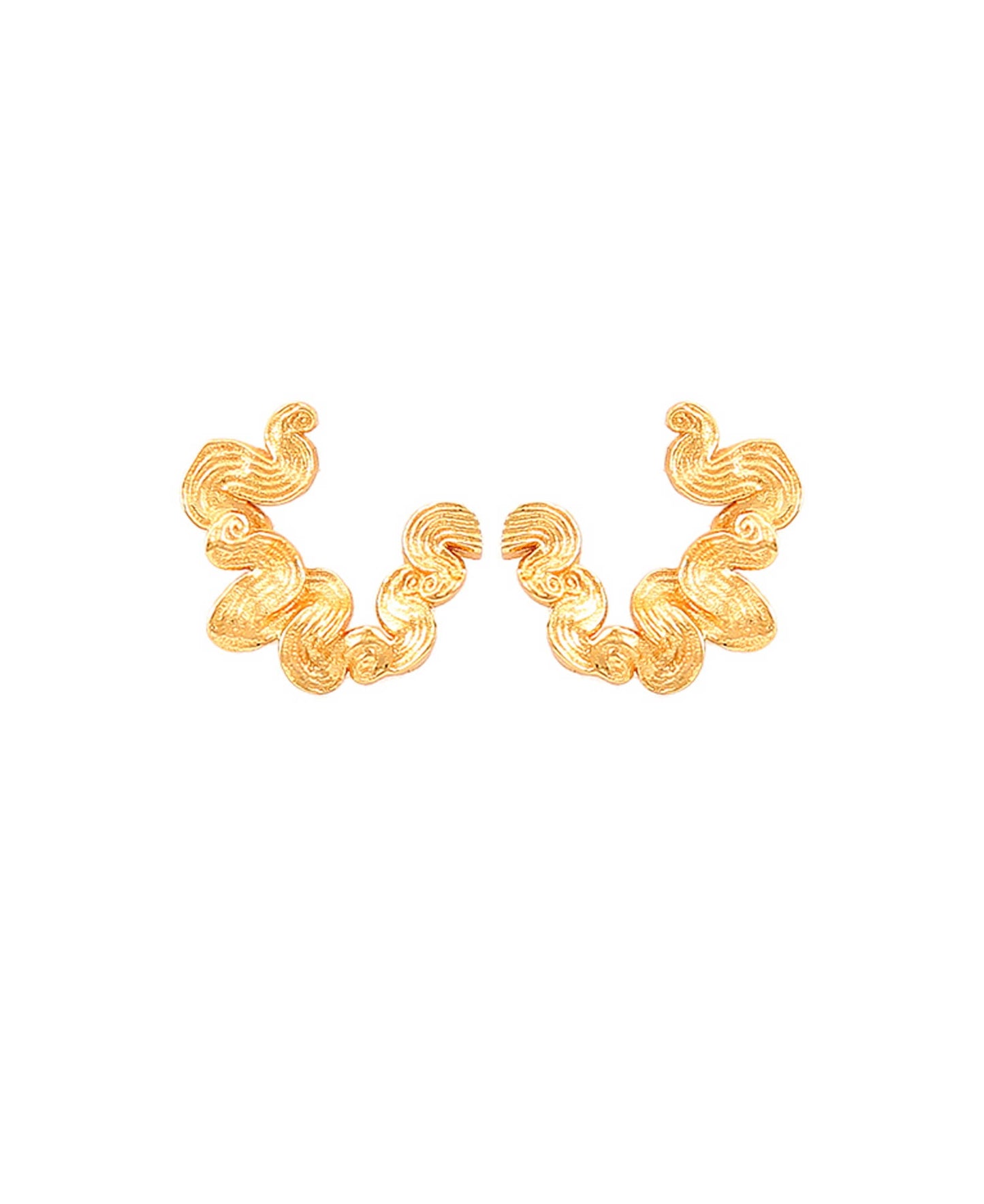 Audrey petite earrings in  — earrings in gold-plated 925 sterling silver