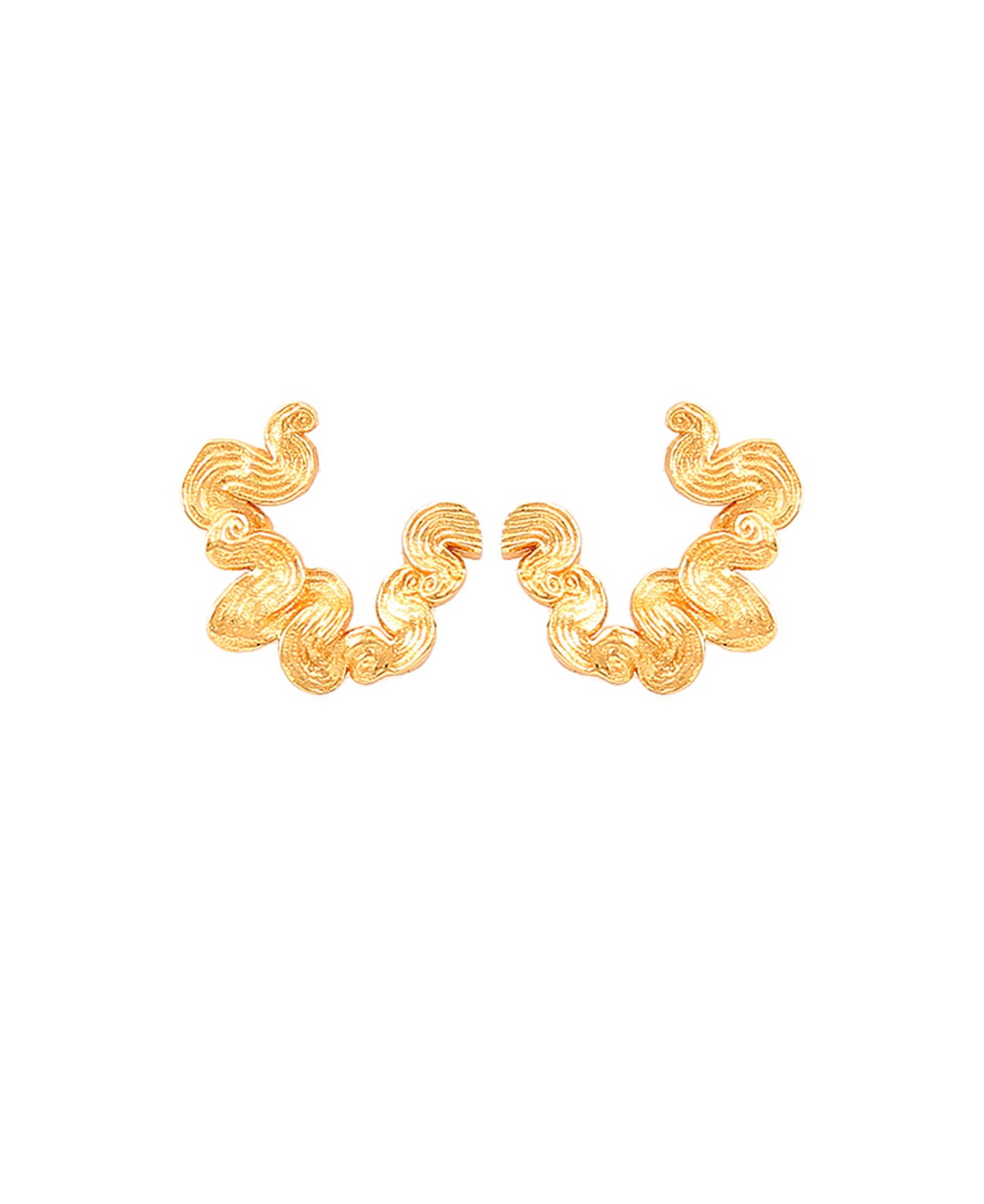 Audrey petite earrings in  — earrings in gold-plated 925 sterling silver