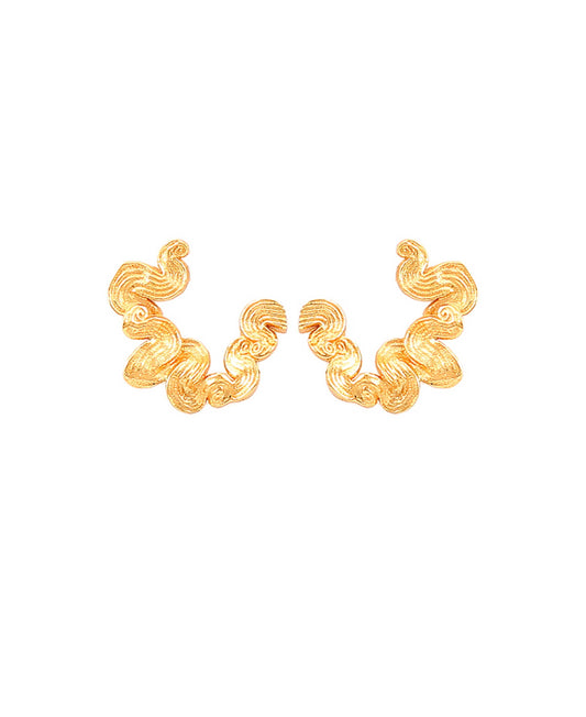 Audrey petite earrings in  — earrings in gold-plated 925 sterling silver