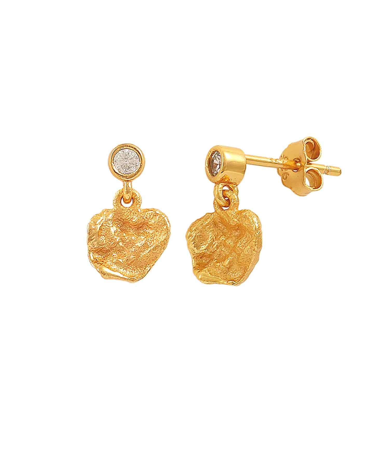 Lainey petite earrings in — earrings in gold-plated 925 sterling silver