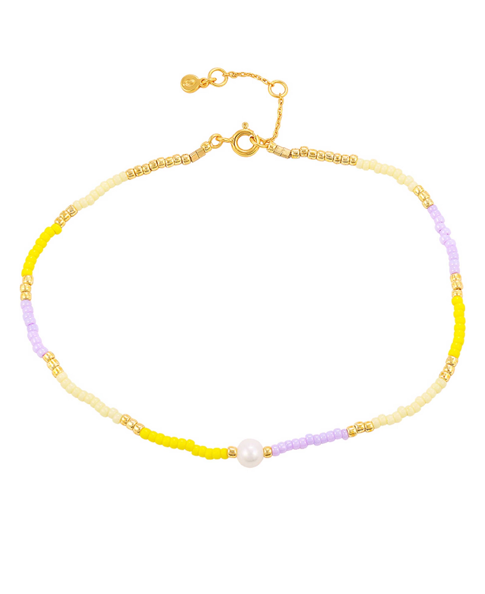 Madison anklet in  — anklet in gold-plated 925 sterling silver