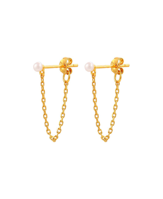 Tuva pearl earrings