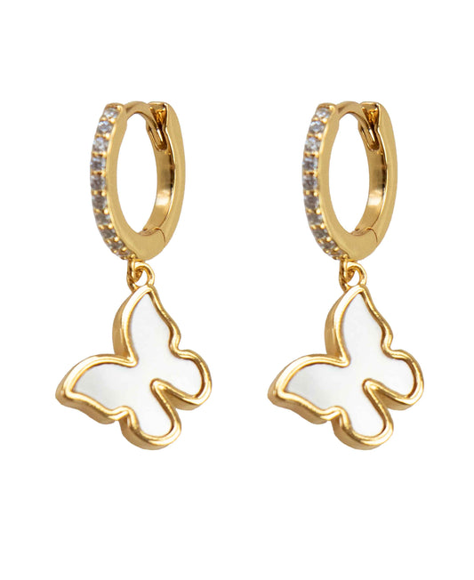 Celestia in  — earrings in 18k gold-plated 925 sterling silver