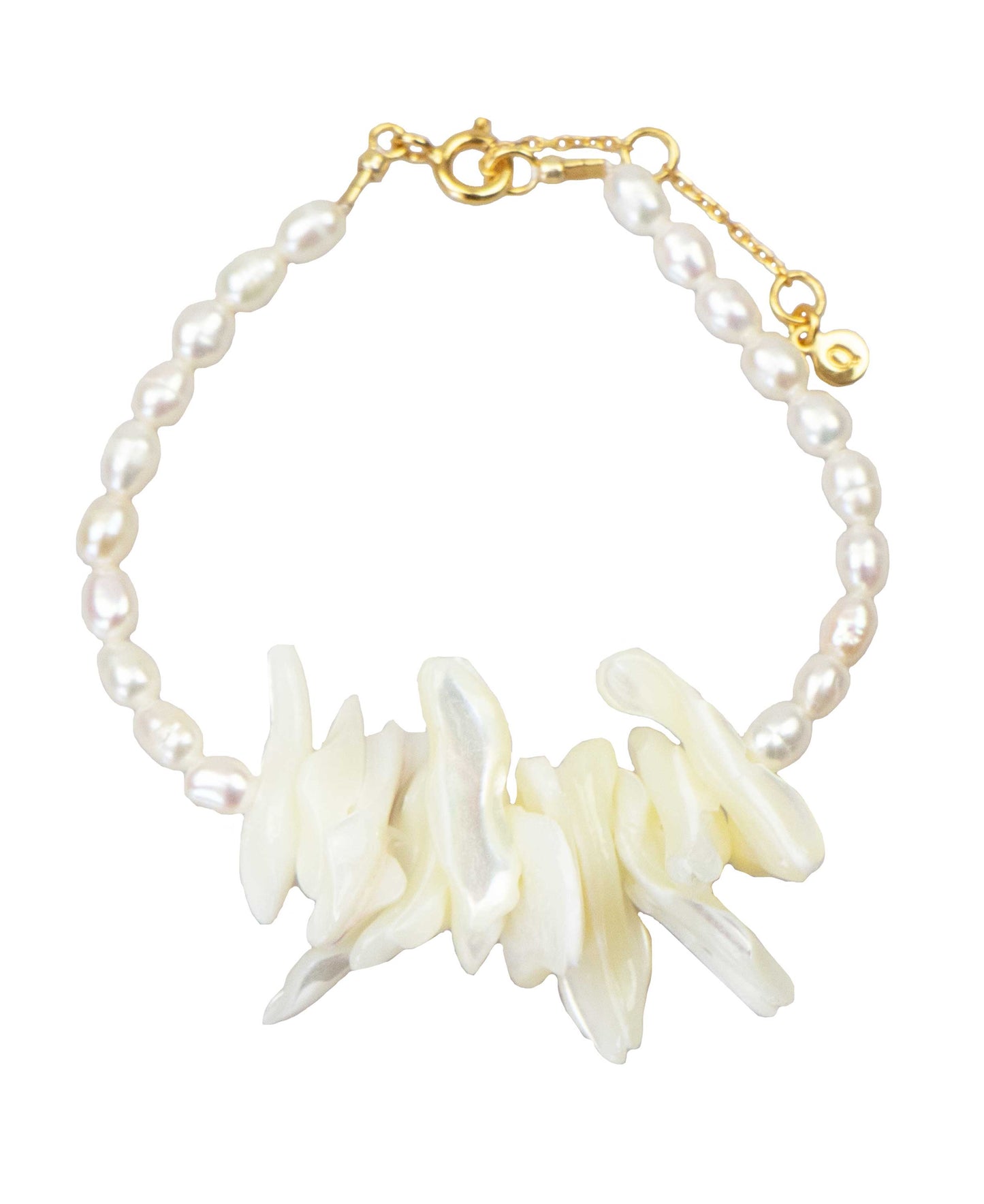 Ophelia bracelet in — bracelet in 18k gold-plated 925 sterling silver