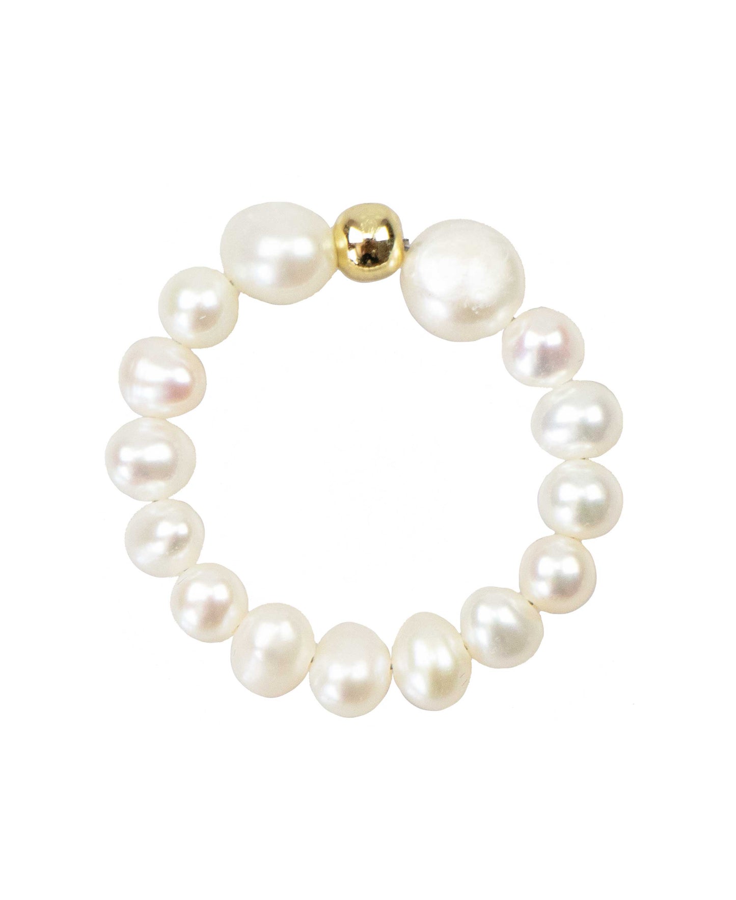 Amberis ring in — ring in 18k gold-plated 925 sterling silver