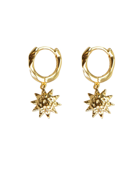 Aria in  — earrings in 18k gold-plated 925 sterling silver