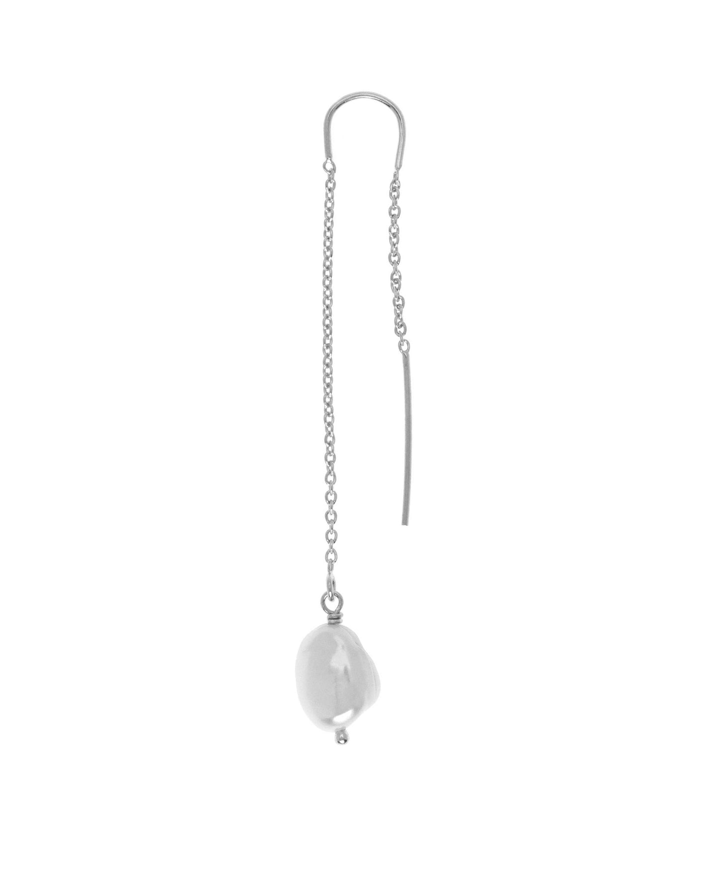 Coco earrings in — earrings in 925 sterling silver, freshwater pearls