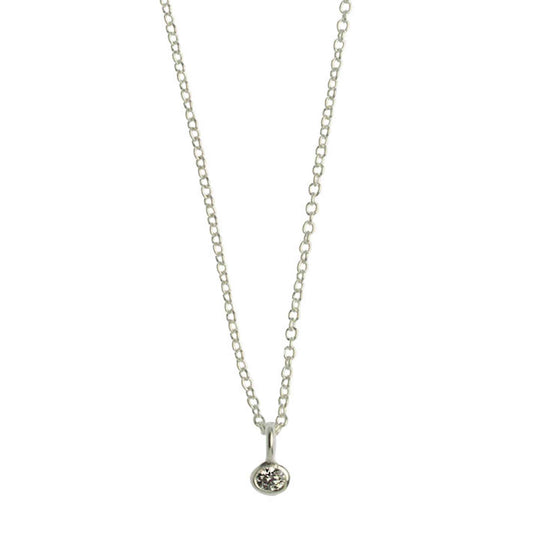 Classic Anna necklace — silver necklace in 925 sterling silver