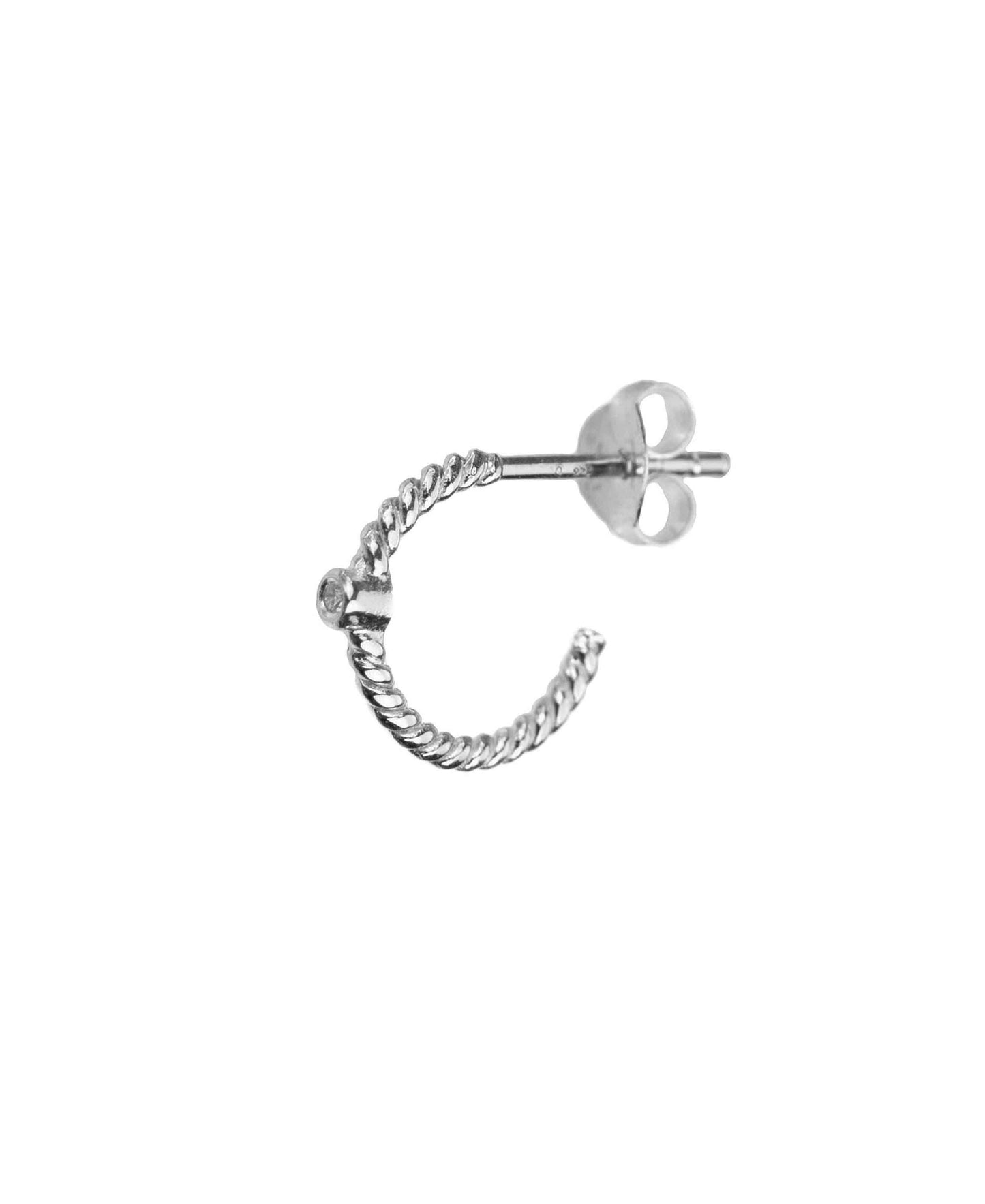Eloise hoops in — earrings in 925 sterling silver