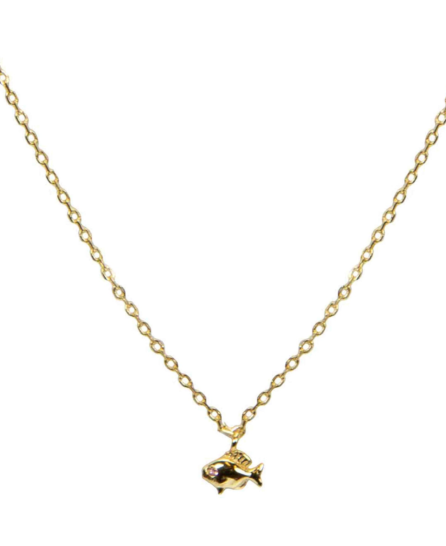 Bellus necklace — gold, silver necklace in 18k gold-plated 925 sterling silver