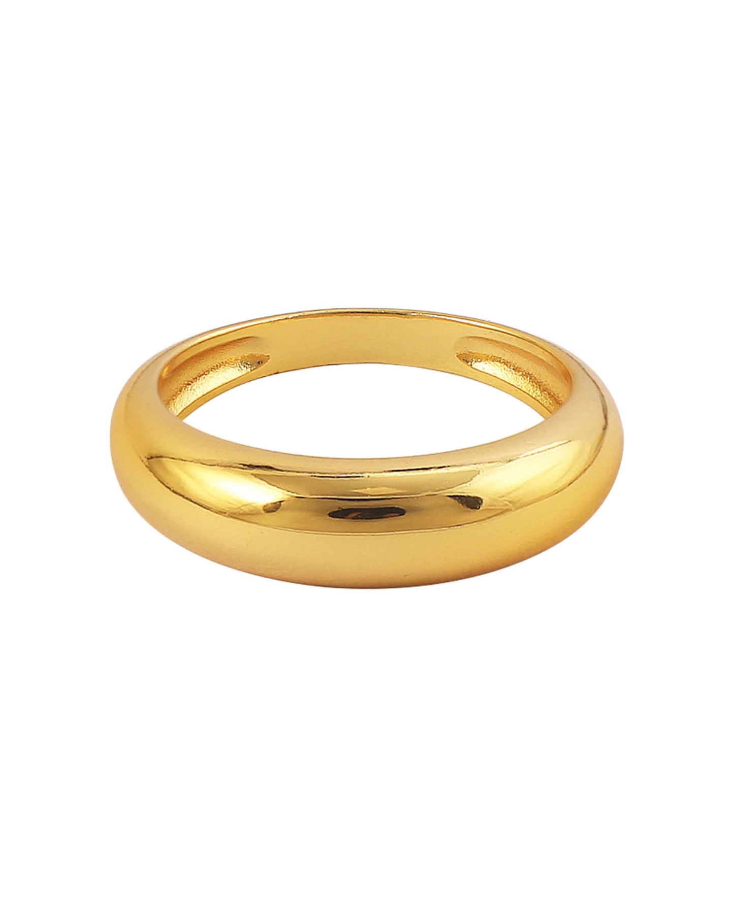 Gaia ring — gold, silver ring in 18k gold-plated 925 sterling silver