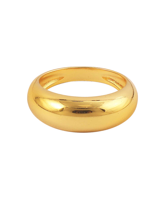 Dainty ring — gold, silver ring in 18k gold-plated 925 sterling silver
