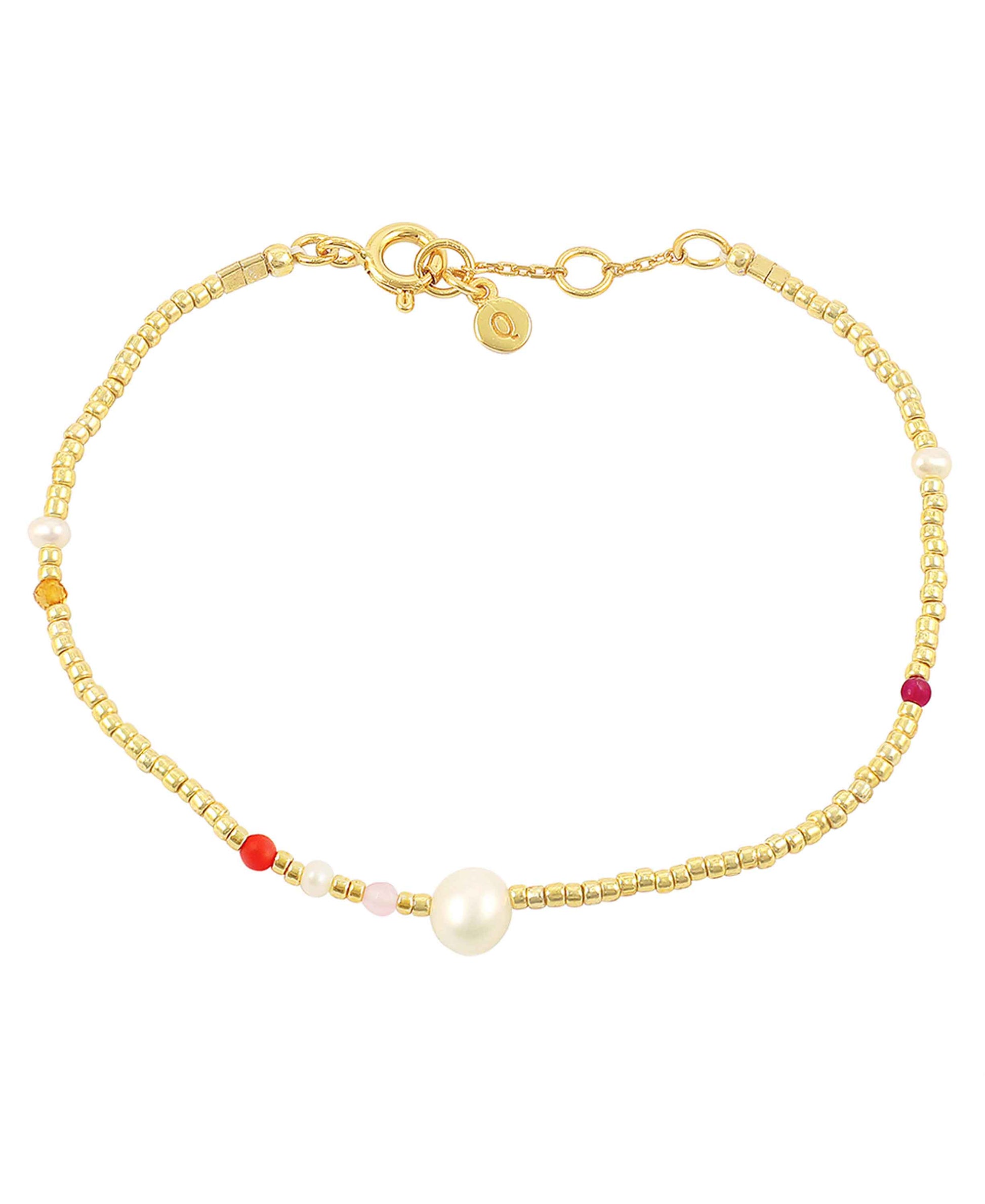 Alaine bracelet — gold, silver bracelet in 18k gold-plated 925 sterling silver