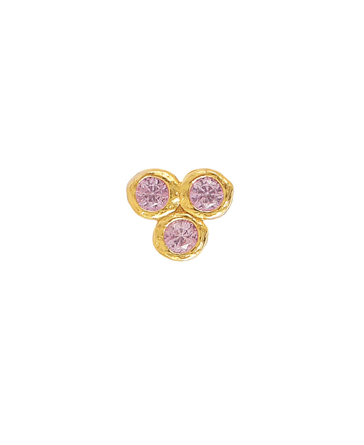 Fleur earrings in — earrings in gold-plated 925 sterling silver