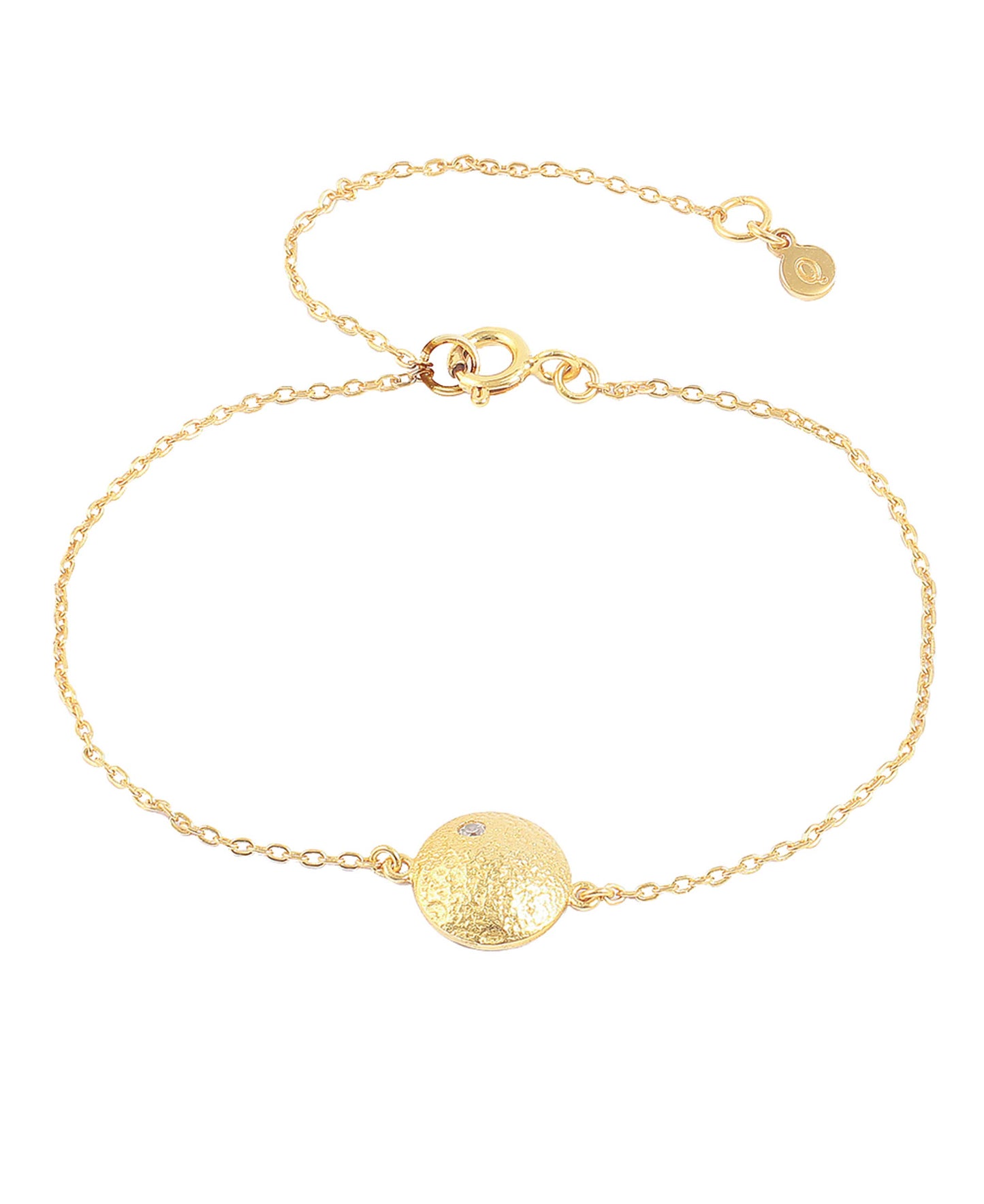 Luna bracelet — gold, silver bracelet in gold-plated 925 sterling silver