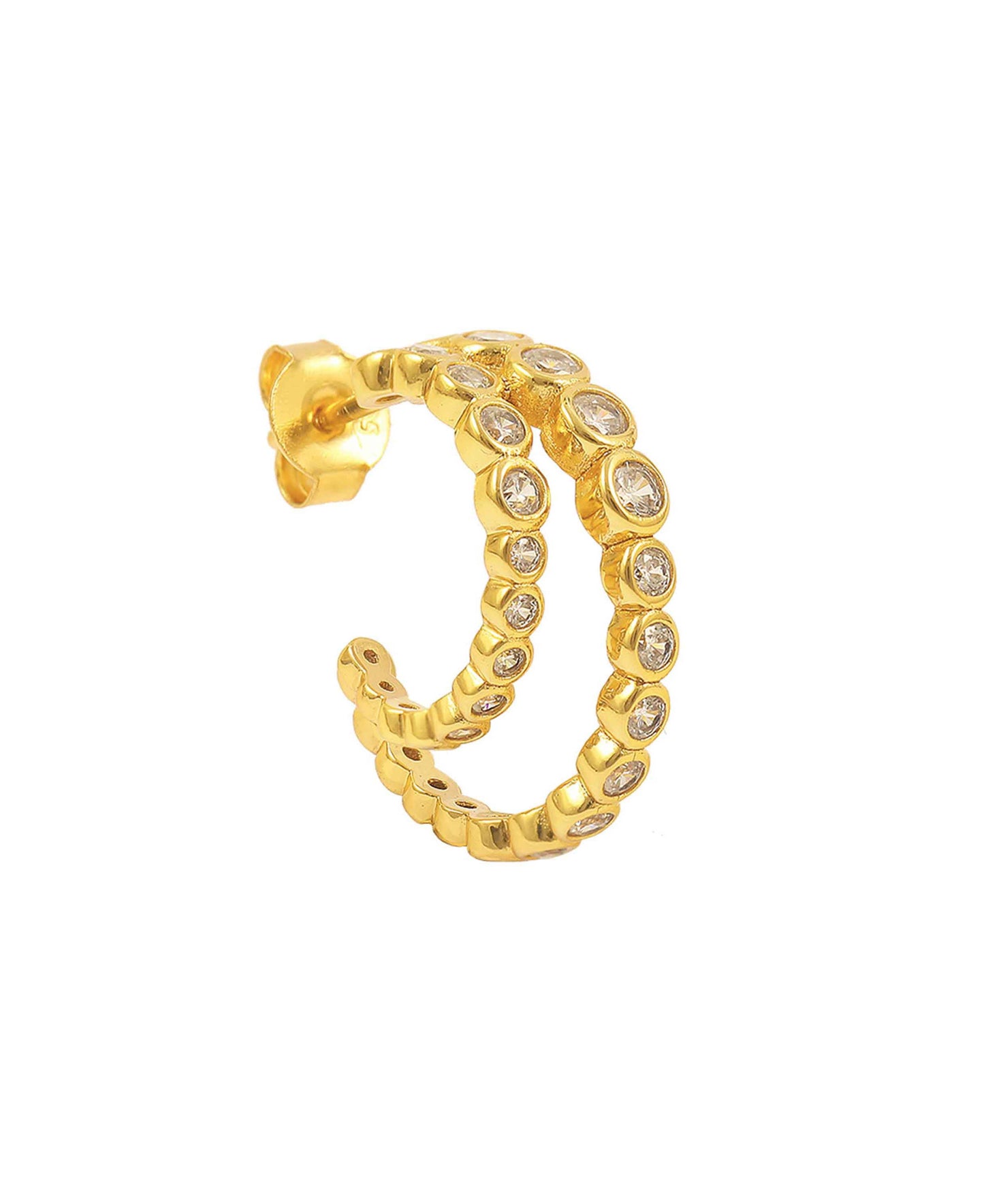 Amara earrings in — earrings in 18k gold-plated 925 sterling silver