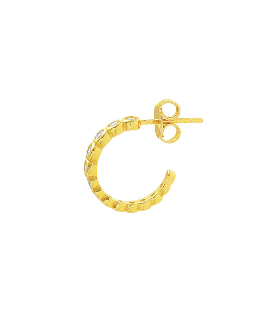 Amara mini earrings in  — earrings in 18k gold-plated 925 sterling silver