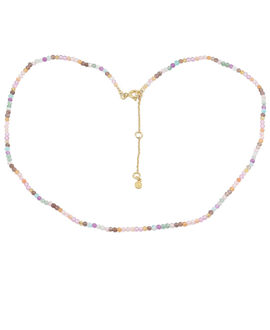 Vilma necklace — gold, silver necklace in gold-plated 925 sterling silver