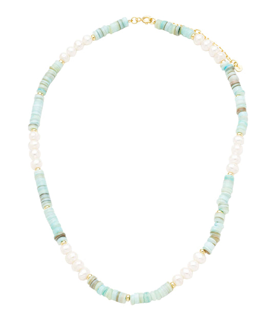 Willow necklace — gold, silver necklace in 18k gold-plated 925 sterling silver