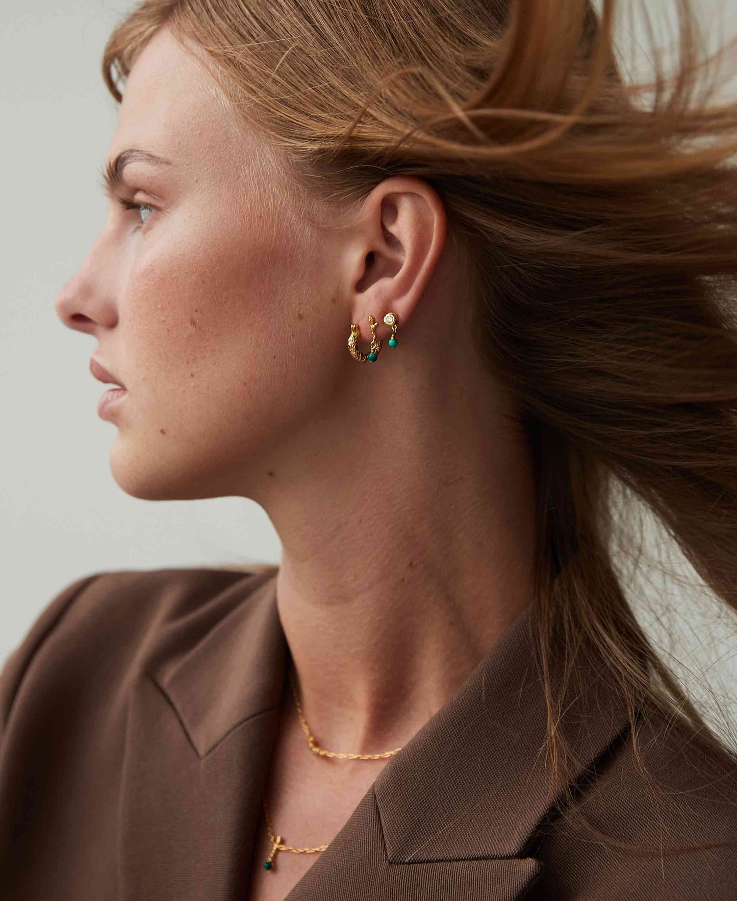 Olivine earrings