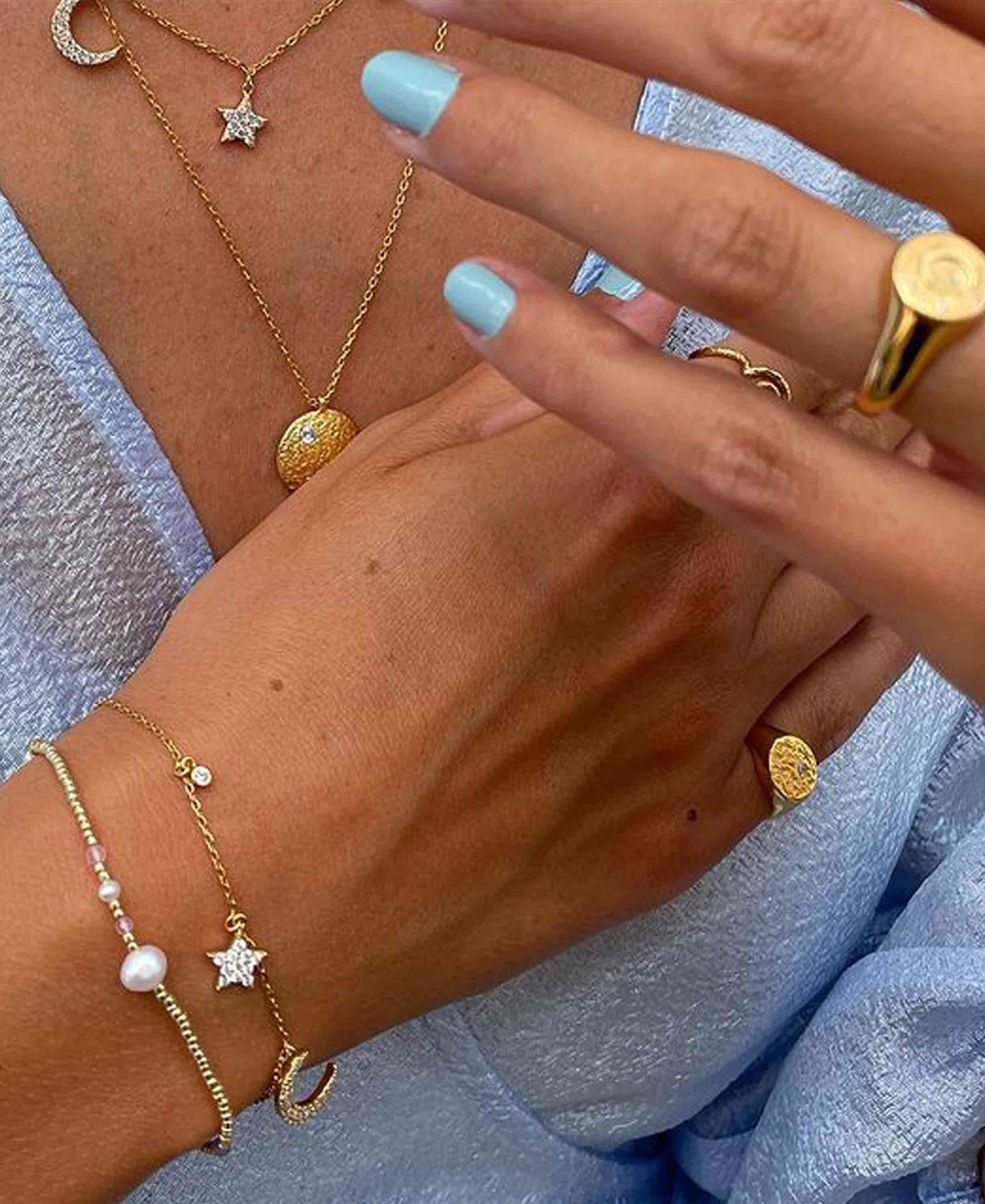 Golden Cosmo bracelet