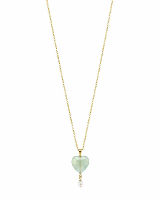 Aura Heart Aventurine Necklace
