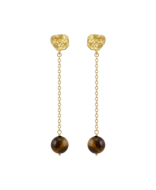 Veya chain earrings