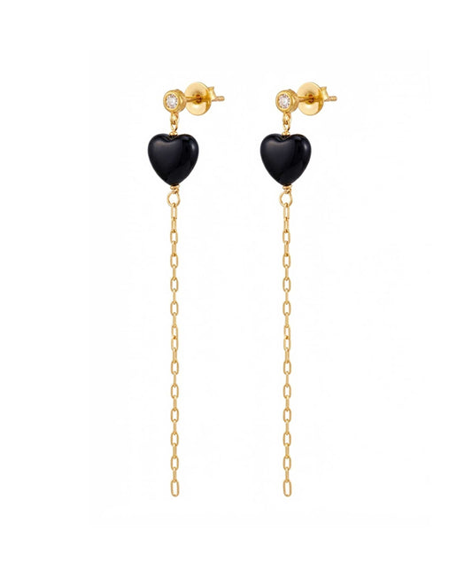 Vela chain earrings