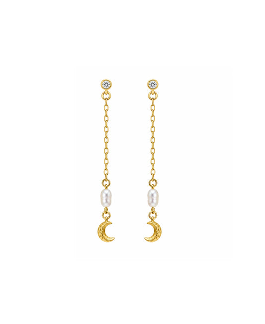 Northe moon earrings