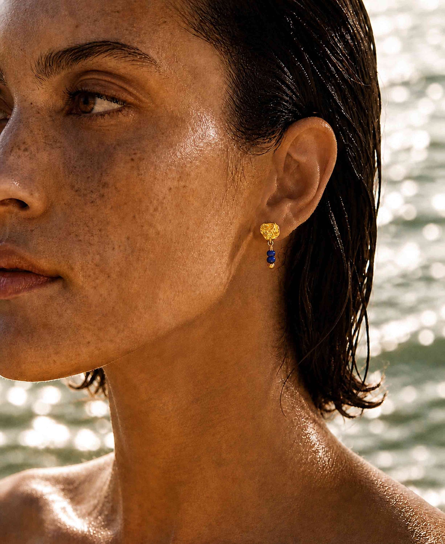 Honey drop earrings