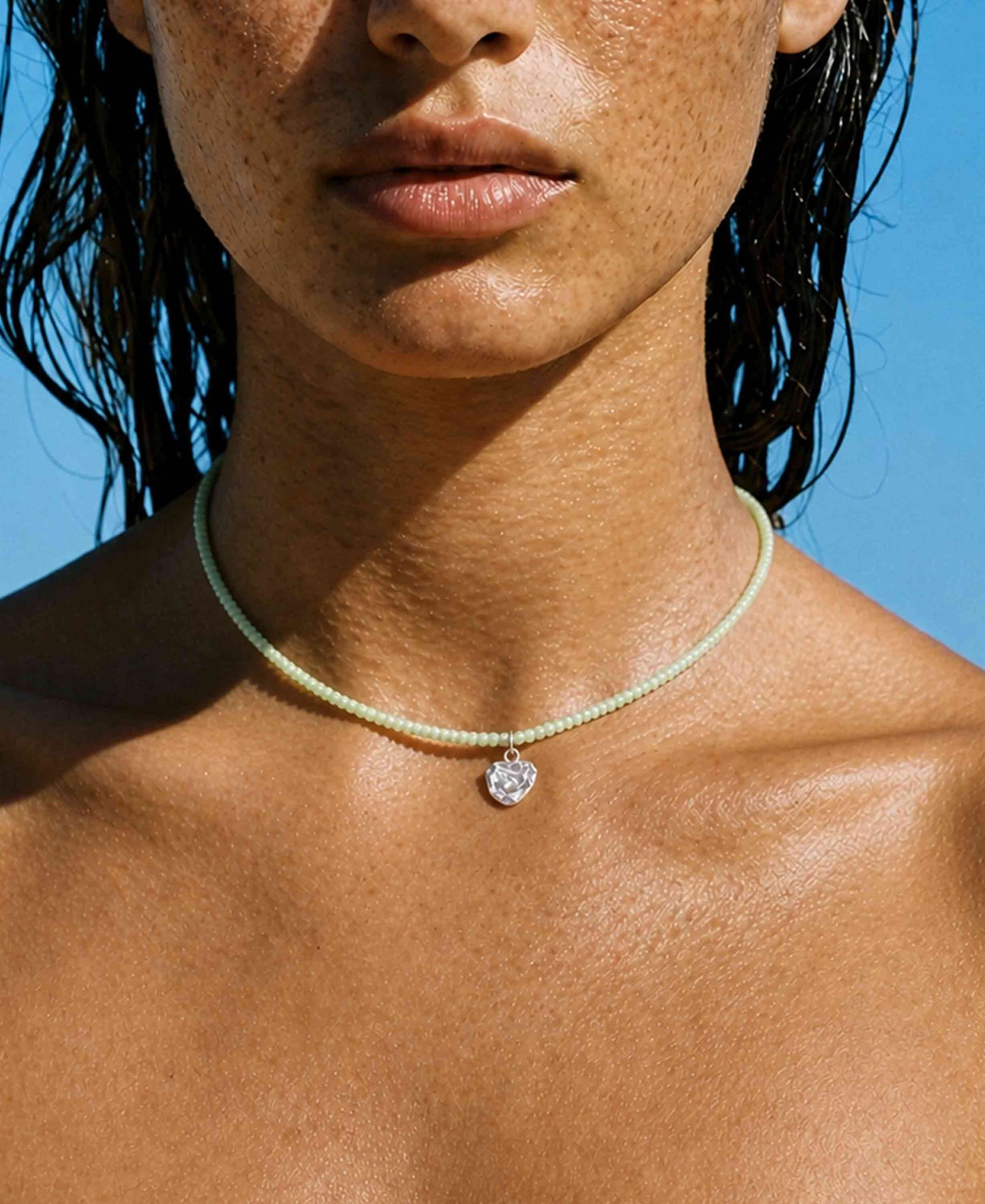 Honey drop necklace